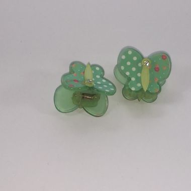 Butterfly shape small clips