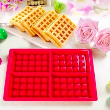 Silicone waffle mould