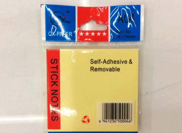 Sticky notepad 7.6x7.6cm