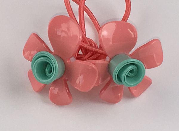 Elastics with flower