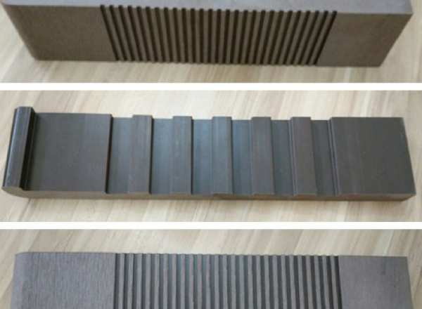 WPC Decking stair board 348X23 mm