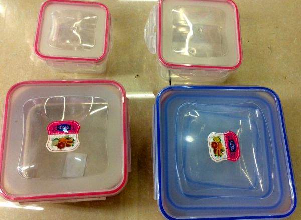 Food container 4 pieces