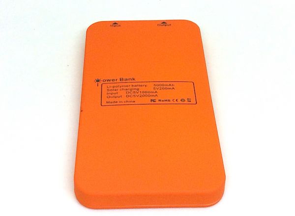 Solar power bank 5000mAh