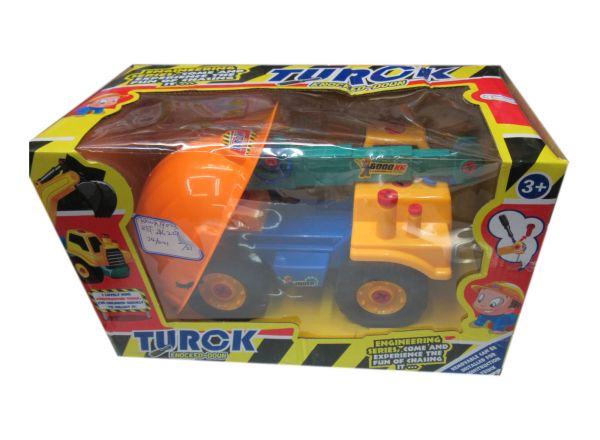 Take a part construction vehicles