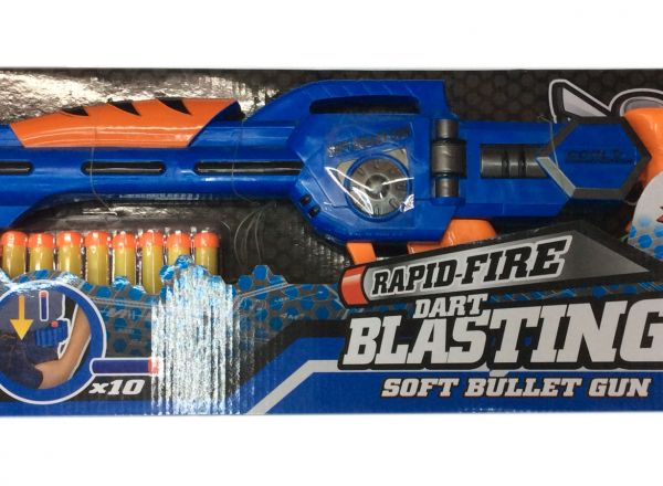 Soft bullet gun