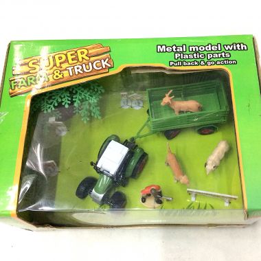 Farm truck with animals