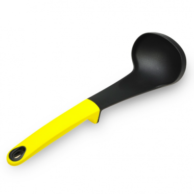 Heat resistant kitchen ladle