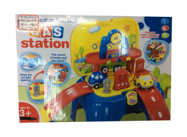 Gas station play set