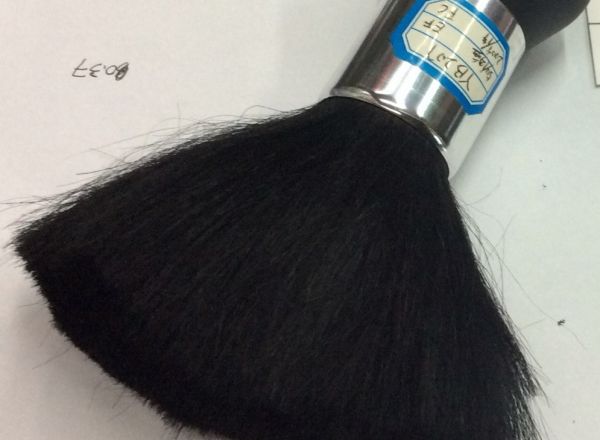 Neck duster brush
