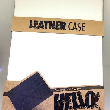 iPad leather case