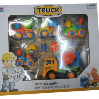 Take a part construction vehicles