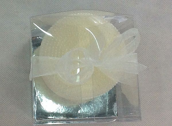 Christmas candle 7x7.5cm
