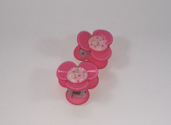 Flower shape small clips