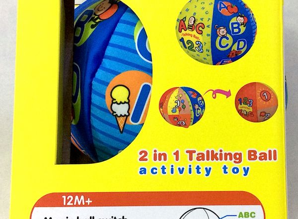 2 in 1 talking ball