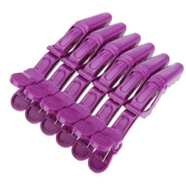 Hair sectioning clips 6 pcs