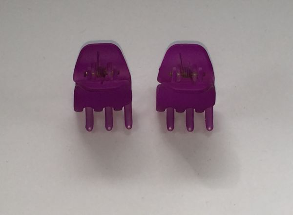 Neon double hair clips 6020-S A299