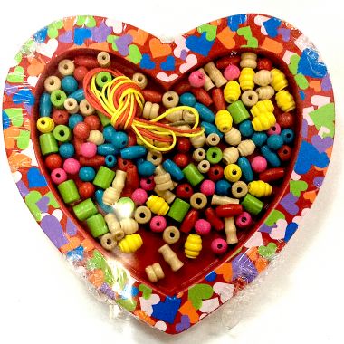 Wooden bead set