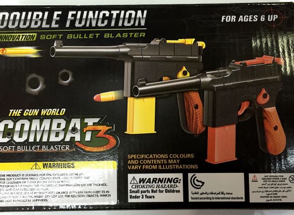Soft bullet gun