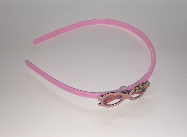Headband with sunglass shape