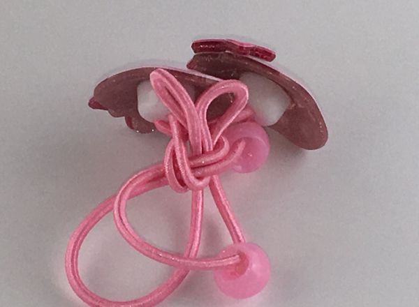 Elastics with strawberry shape