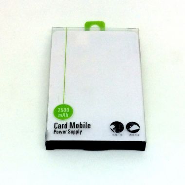 Card mobile power supply 2500mAh