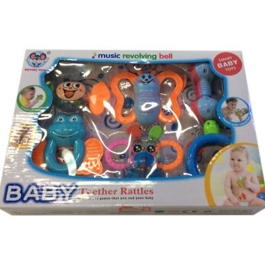 Baby teether set 6 pcs