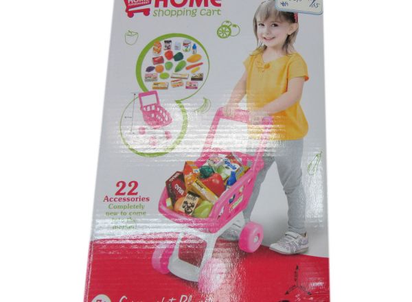 Home shopping cart play set