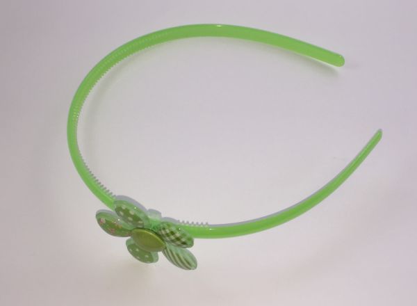 Headband with flower shape
