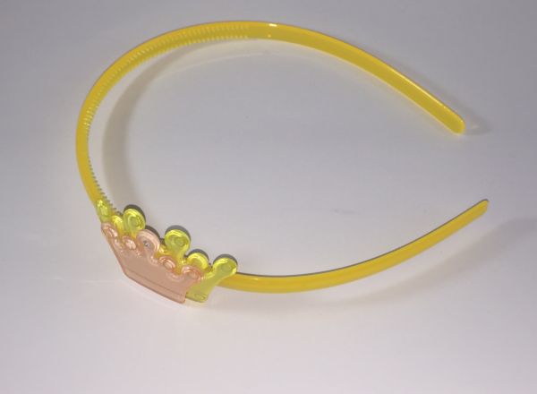 Head band with crown shape
