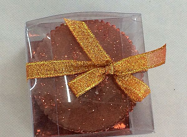 Christmas candle 7x15cm