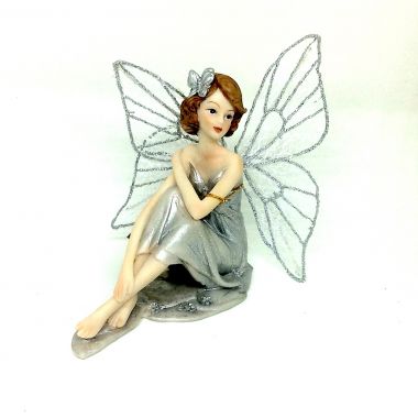 Fairy figurine 10x11 cm