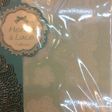 Henna lace tattoo