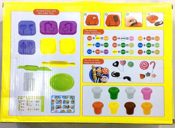 Putty lollipop play set