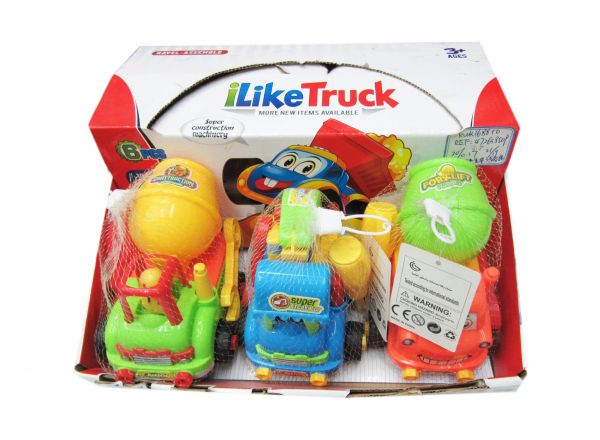 Take a part construction vehicles