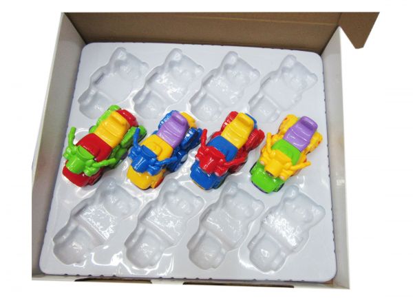 Friction power motorbike 12 pieces
