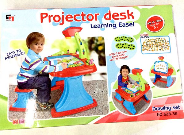 Projector desk play set