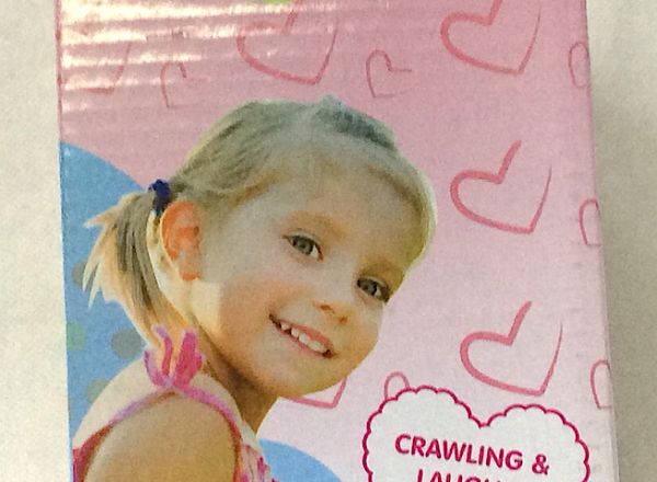 Crawling baby doll