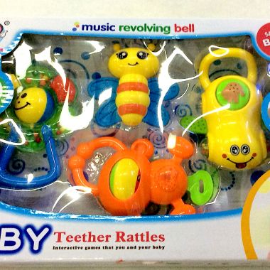 Baby teether set 4 pcs