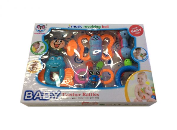 Baby teether set 6 pcs