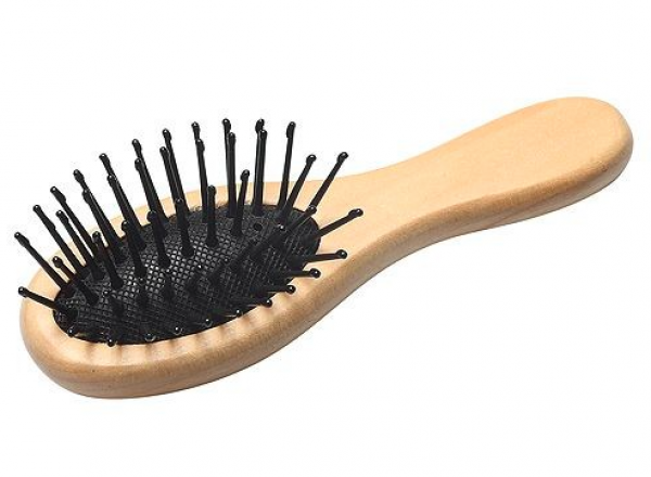 Natural wooden brush