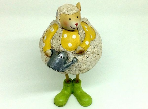 Sheep ornament 13x7 cm