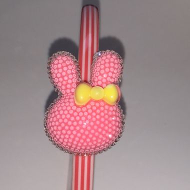 Patterned Head band with bunny shape