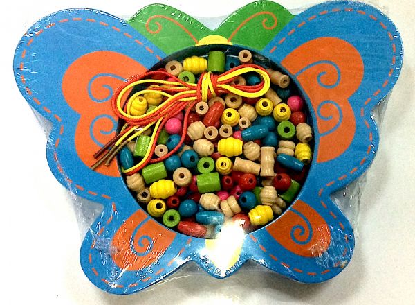 Wooden bead set