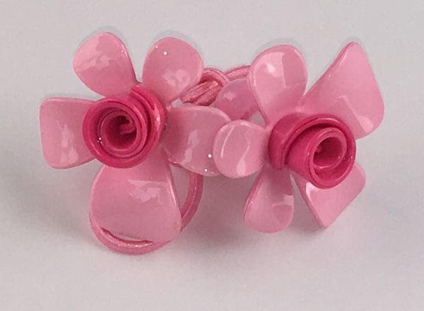 Elastics with flower