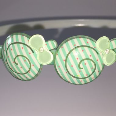Patterned Head band with 2pcs patterned snail shape