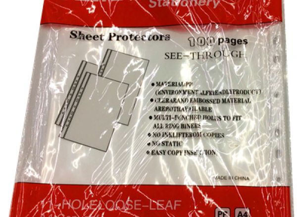 Sheet protectors