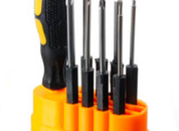 Screwdriver set 9 pieces