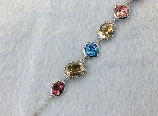 Swarovski bracelet with 925 silver