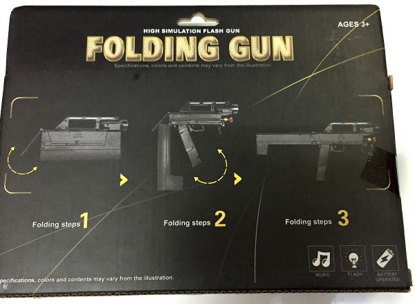 Folding gun