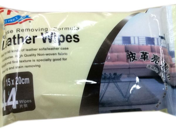 Leather wipes